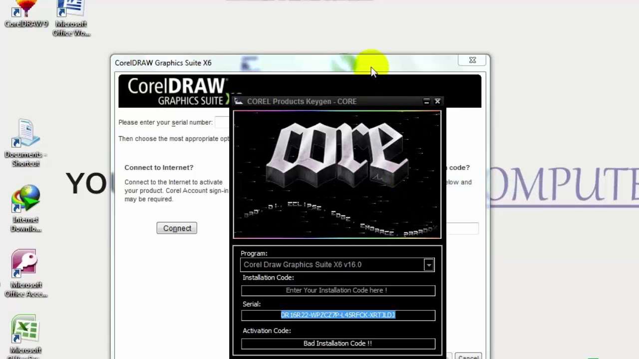 corel draw x6 download crack